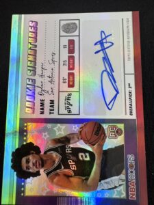 Dylan Harper – Rookie Signatures